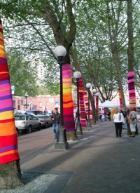 Yarnbombing